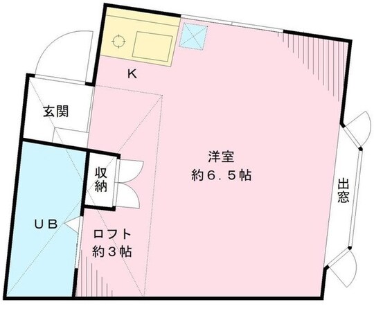 シャトル経堂の物件間取画像